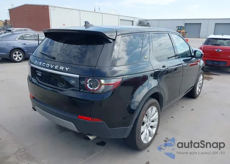 2016 Land Rover Discovery Sport Hse Lux from USA, damaged, VIN SALCT2BG8G8551520